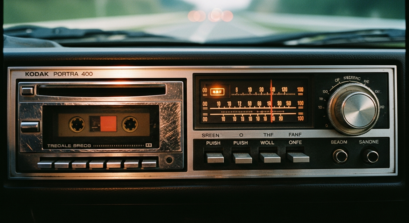 長距離ドライブ中のカーステレオ──Audibleで本を聴きながら運転