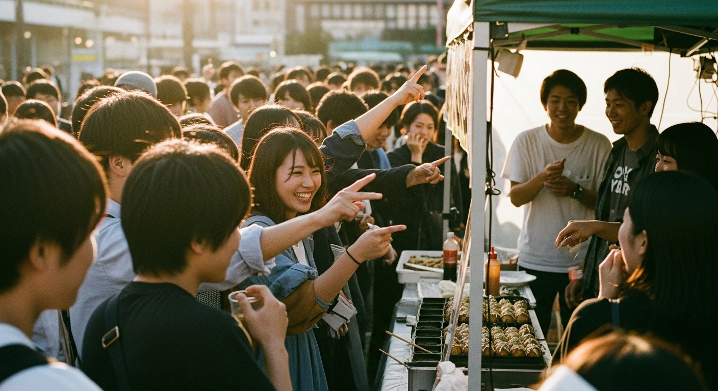 バンドワゴン効果のイメージ
