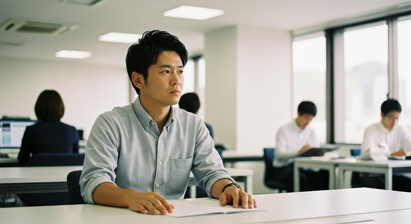 新しい環境に入った最初の朝。戸惑いは慣れへの入口だ。