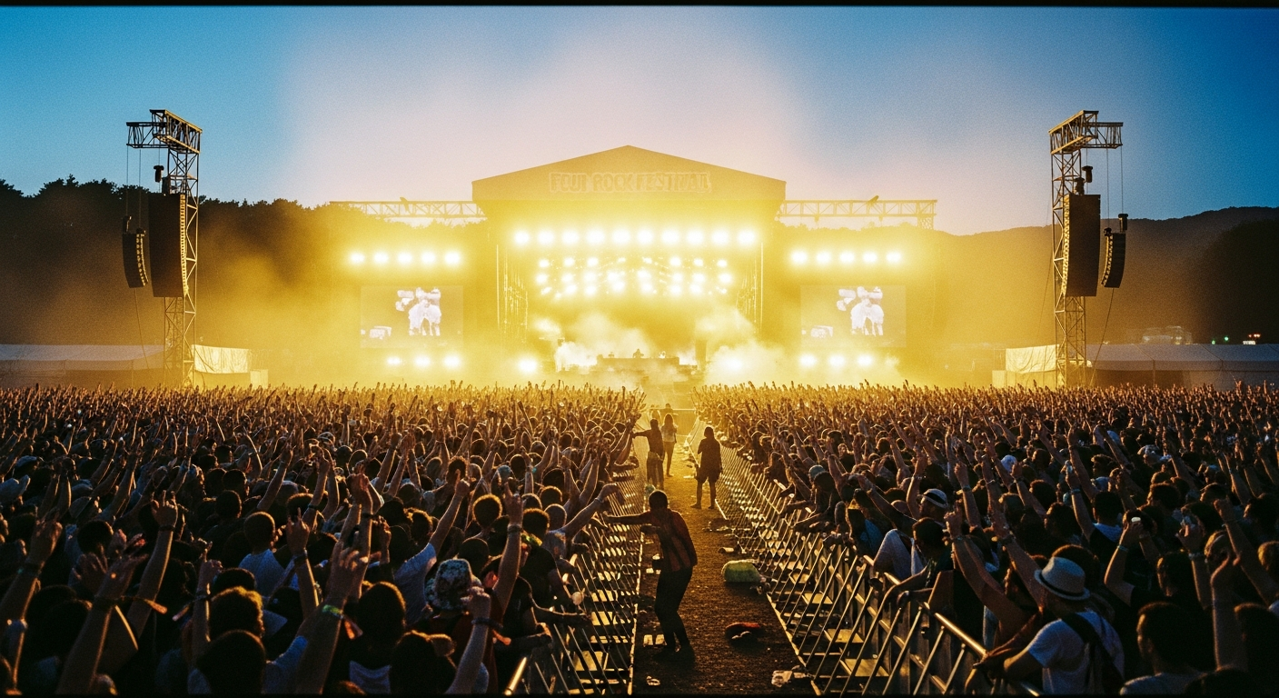 outdoor music festival crowd euphoria